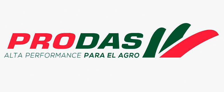 Logo de PRODAS Alta performance para el agro