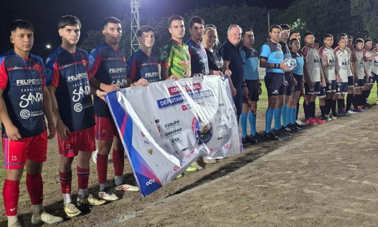 EN LA CIUDAD DE CERES SE JUGÓ EL PARTIDO INAUGURAL DE LA 3° EDICIÓN DE LA COPA DE FÚTBOL “DEPARTAMENTO SAN CRISTÓBAL”