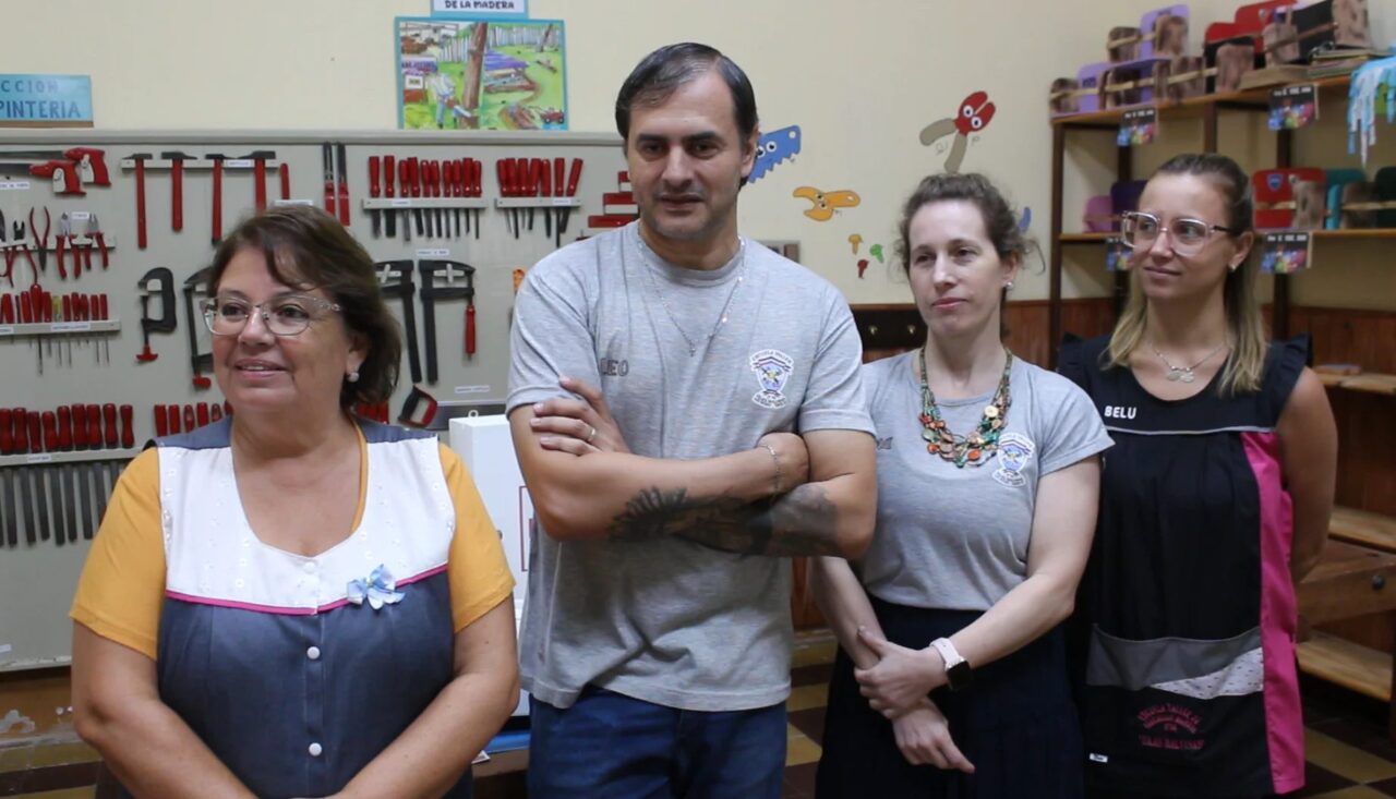 ANABEL MASTRONARDI SE DESPIDIÓ COMO DIRECTORA DE LA ESCUELA TALLER LAS ROSAS