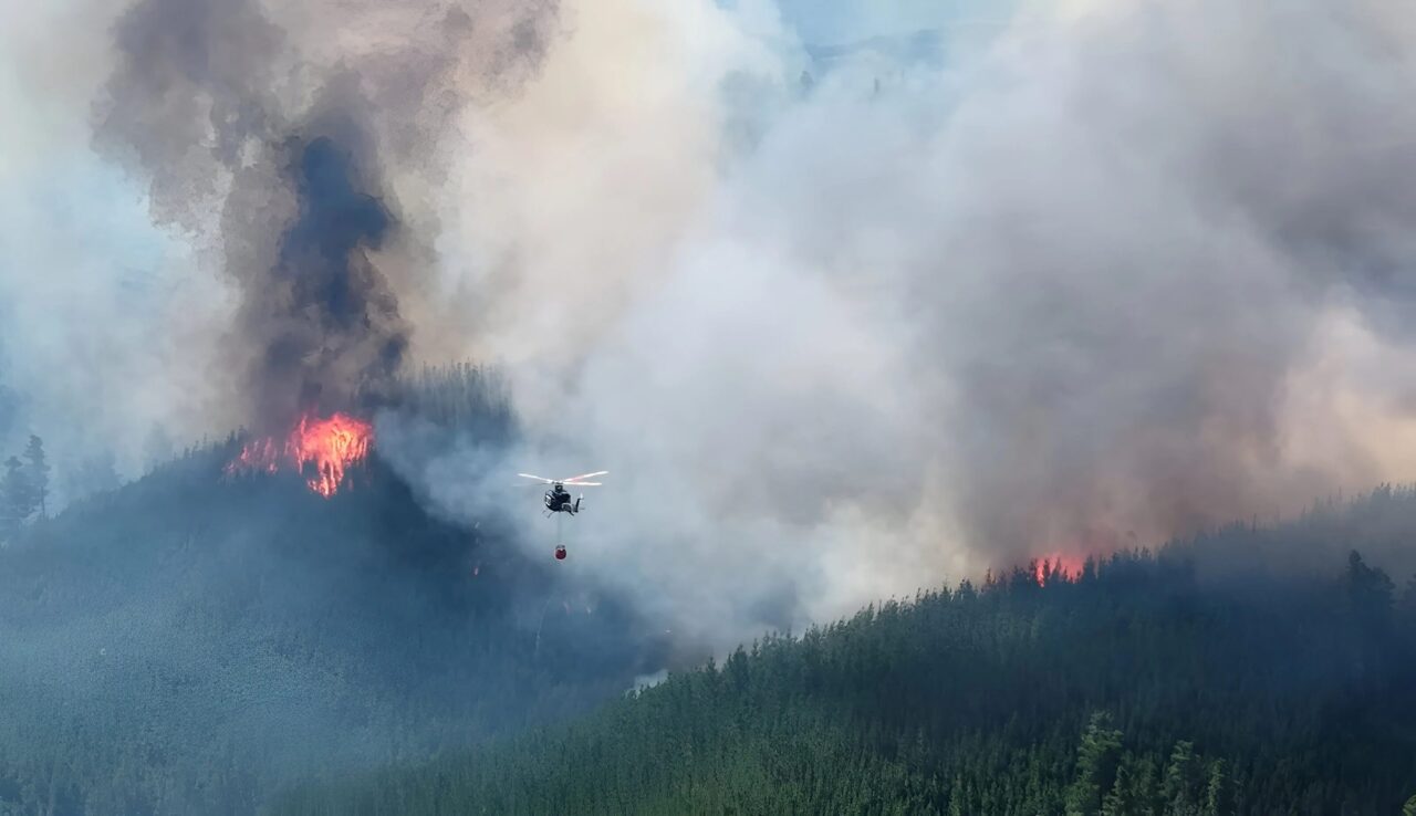 DE CAÑADA DE GÓMEZ A COMBATIR LOS INCENDIOS EN LA PATAGONIA