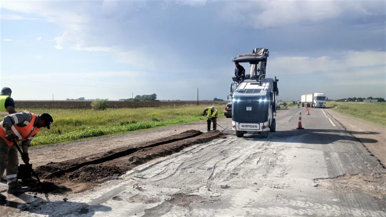 TRABAJOS DE VIALIDAD NACIONAL EN RN 178 ENTRE JUNCAL Y VILLA ELOÍSA