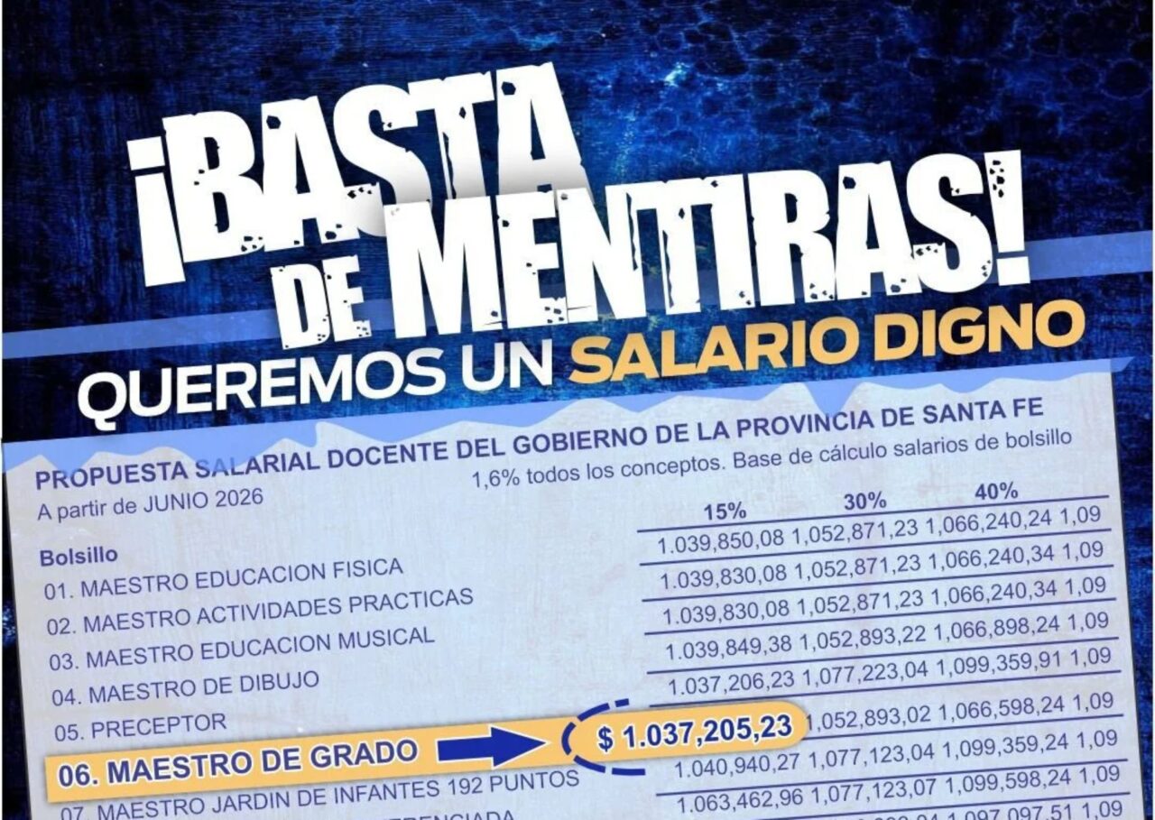BASTA DE MENTIRAS: QUEREMOS UN SALARIO DIGNO