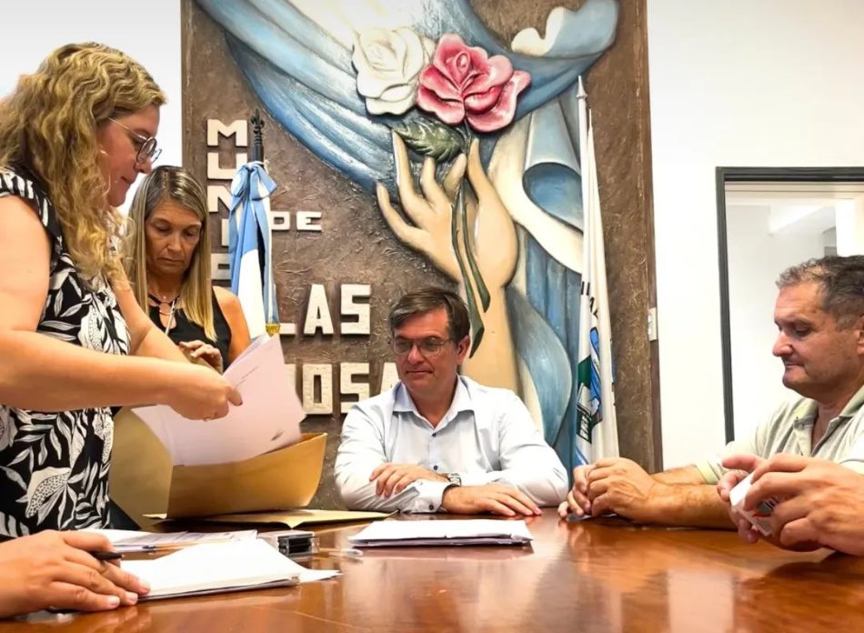 LAS ROSAS: APERTURA DE SOBRES PARA EL CERCO PERIMETRAL DE LA PLANTA DE LÍQUIDOS CLOACALES