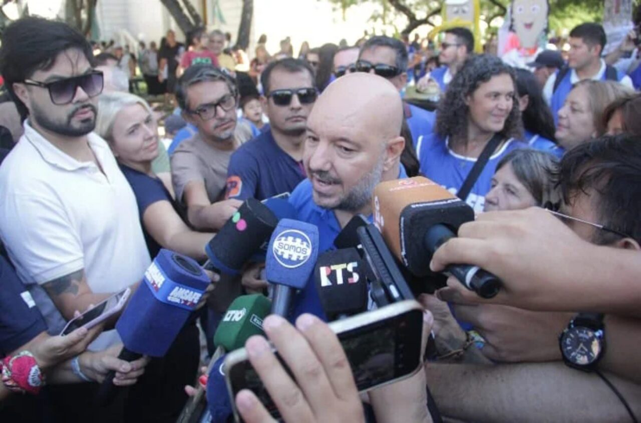 INICIO DE LA CARPA BLANCA DOCENTE EN RECONQUISTA