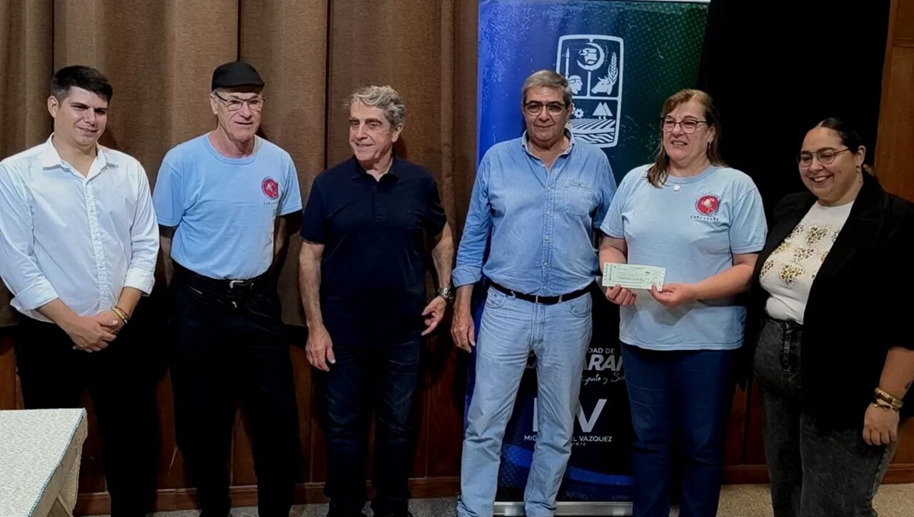 CARCARAÑÁ: ENTREGARON APORTES A INSTITUCIONES A TRAVÉS DEL PROGRAMA DE FORTALECIMIENTO