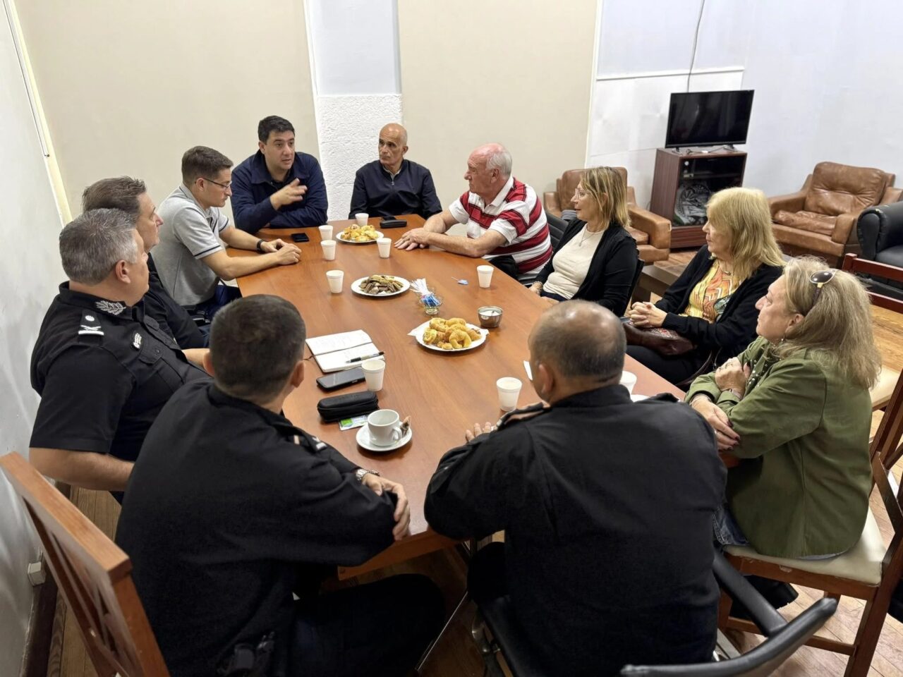 CAÑADA DE GÓMEZ: EL MUNICIPIO FORTALECE EL TRABAJO CONJUNTO EN MATERIA DE SEGURIDAD