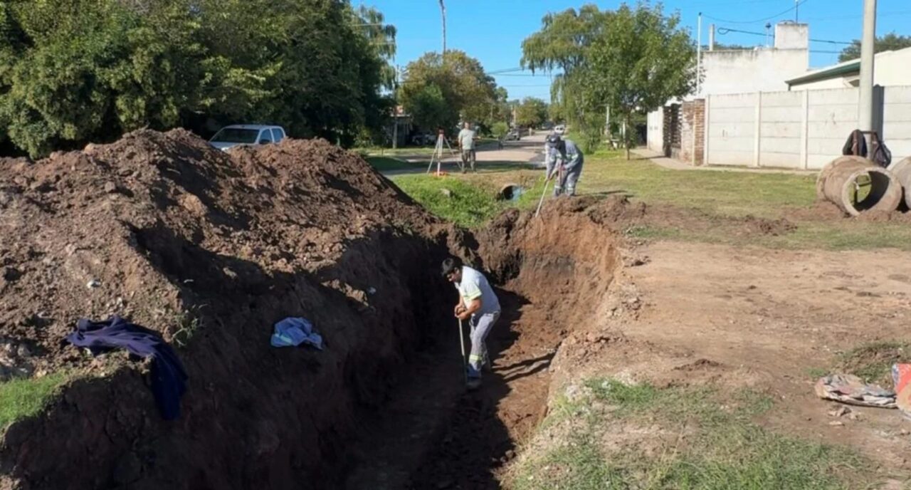 CAÑADA DE GOMEZ: EL MUNICIPIO AVANZA CON MÚLTIPLES OBRAS EN DISTINTOS PUNTOS DE LA CIUDAD