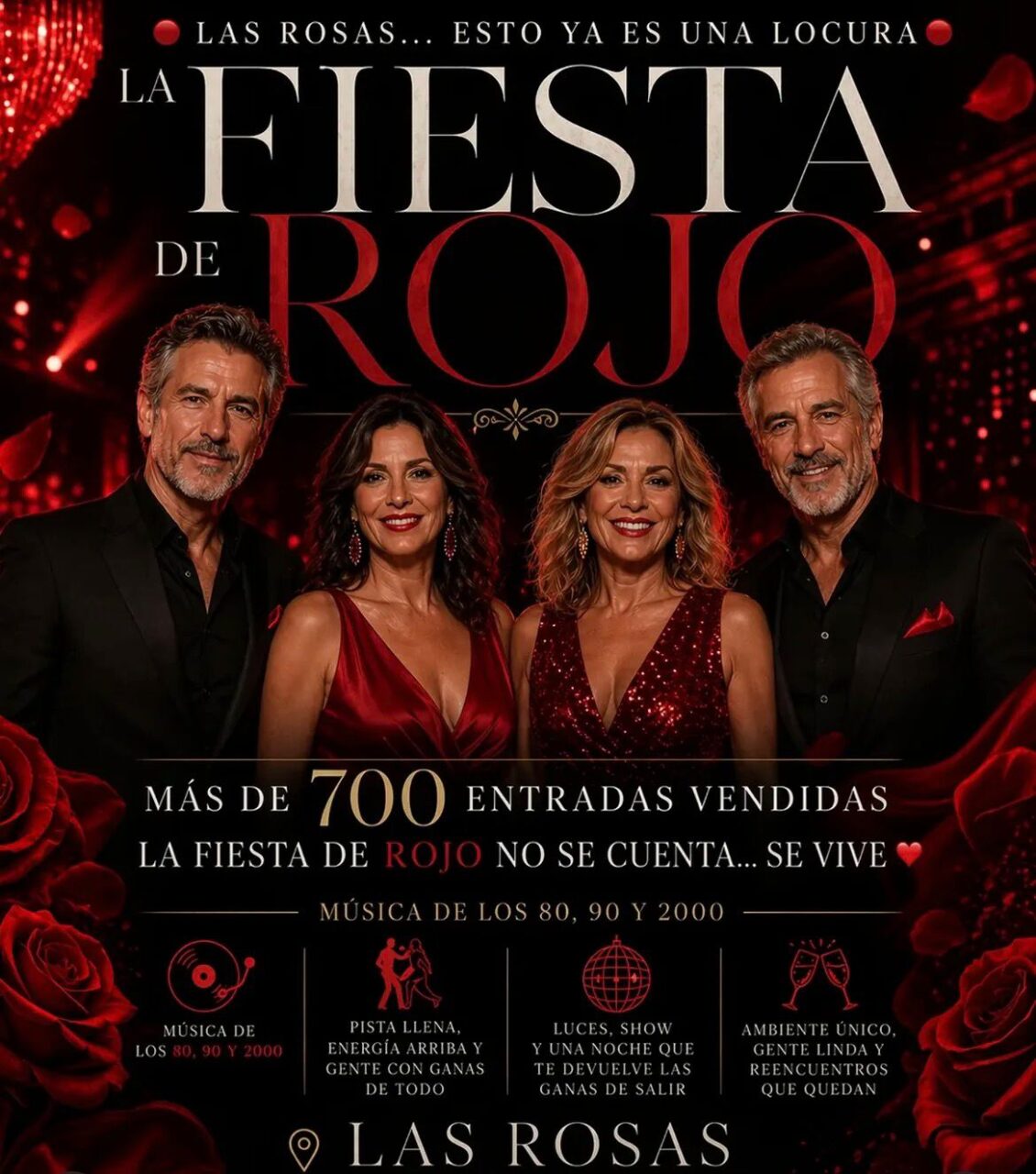 FIESTAS MAYORES VUELVE ESTE FIN DE SEMANA A LAS ROSAS