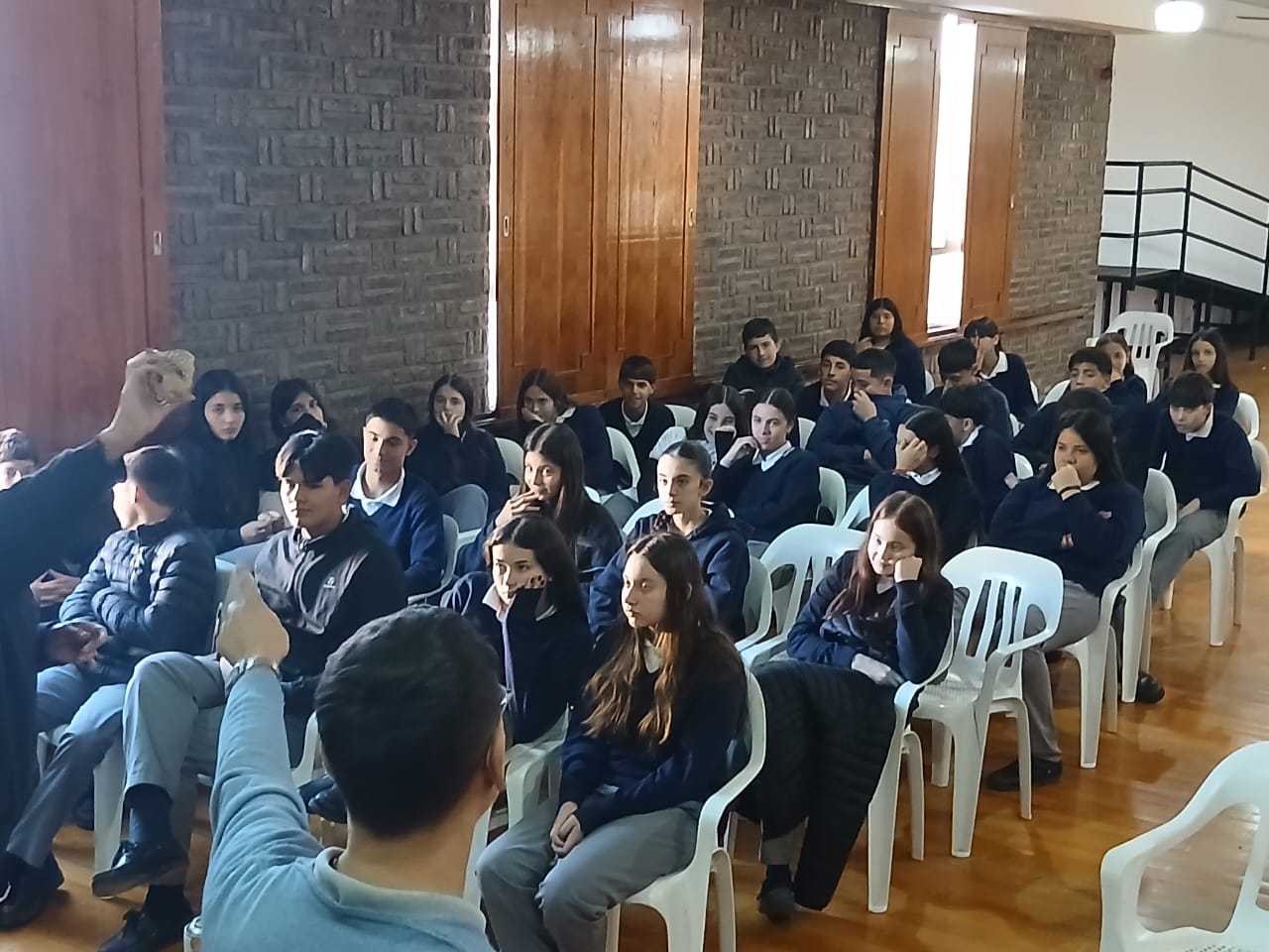 CHARLA SOBRE RECICLAJE EN EL COLEGIO SAGRADO CORAZÓN