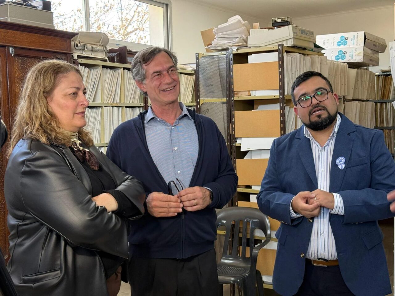 VERDECCHIA Y CIANCIO EN EL SAMCO LAS ROSAS, NUEVA SALA DE GUARDIA Y ENTREGA DE EQUIPAMIENTO DE ÚLTIMA GENERACIÓN