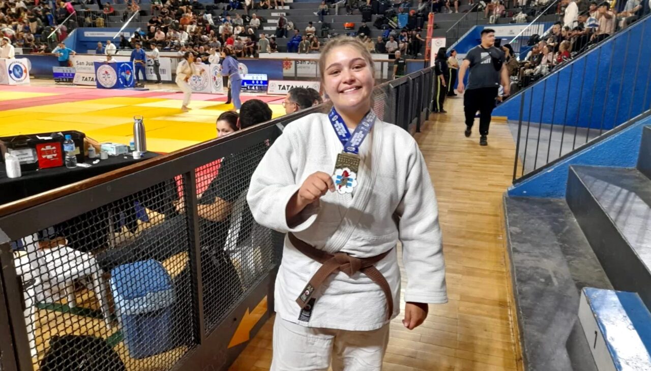 JUDO CON PRESENTE Y FUTURO: CAMPEONA NACIONAL Y CONVOCATORIA PANAMERICANA