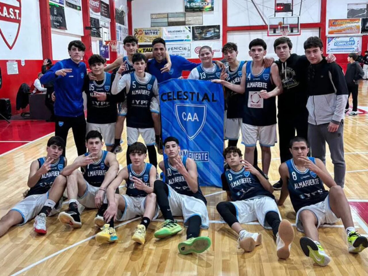 ALMAFUERTE CLASIFICÓ A LA SEGUNDA RONDA DEL FEDERATIVO CON LA U15
