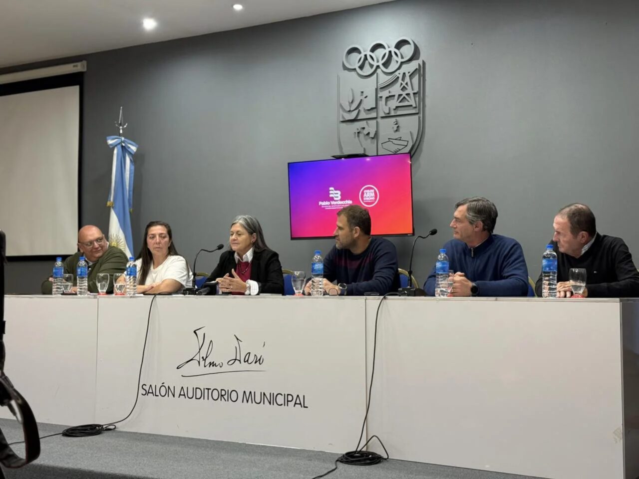 VERDECCHIA IMPULSÓ UN NUEVO SISTEMA DE TRANSPORTE PARA CONECTAR EL CORREDOR DE LA RUTA 9