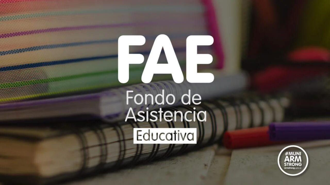 ARMSTRONG ENTREGÓ $30 MILLONES DEL FONDO DE ASISTENCIA EDUCATIVA A ESCUELAS Y LA BIBLIOTECA SARMIENTO