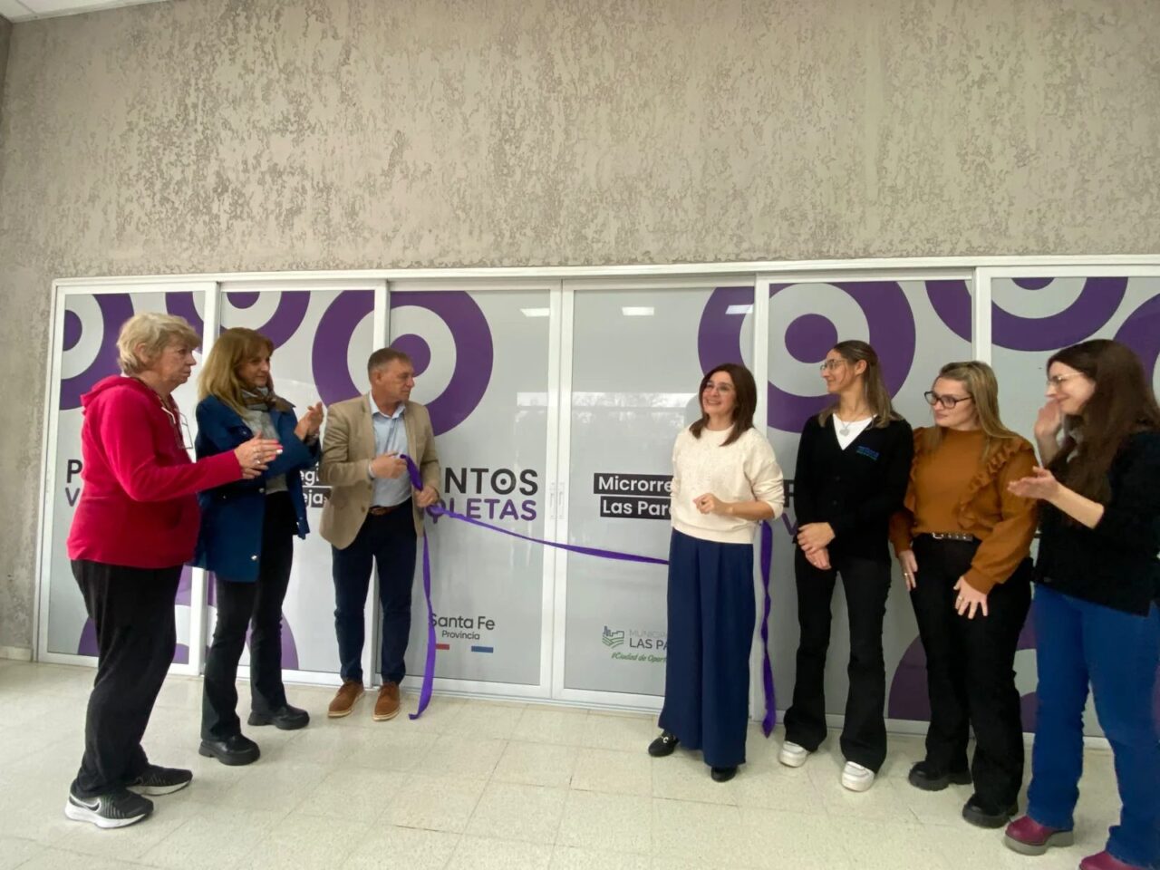LAS PAREJAS INAUGURÓ EL SUM DEL PUNTO VIOLETA “LUISA SIMÓN”