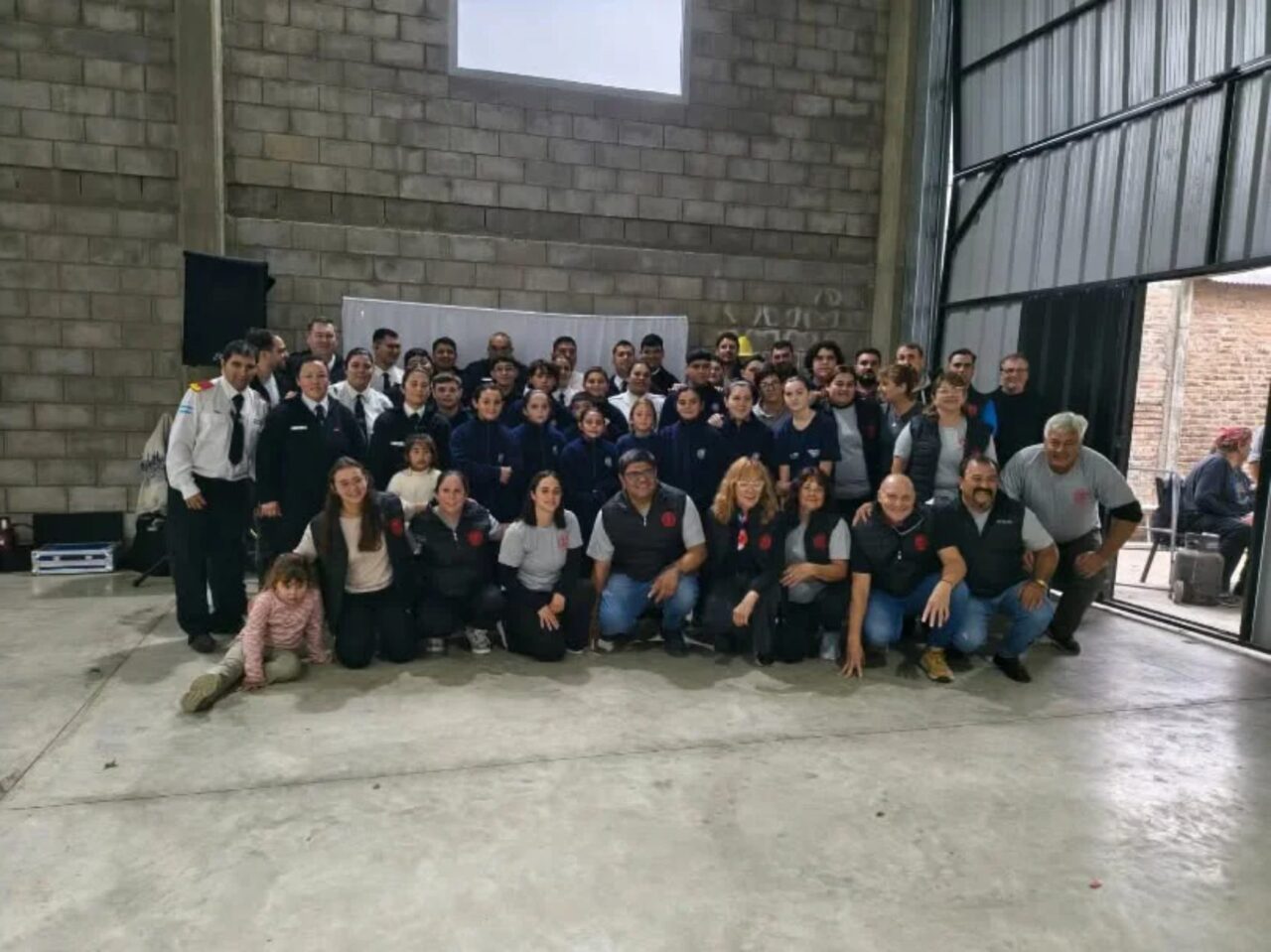 BOMBEROS VOLUNTARIOS MONTES DE OCA CELEBRÓ 34 AÑOS CON IMPORTANTES MEJORAS EN EL CUARTEL