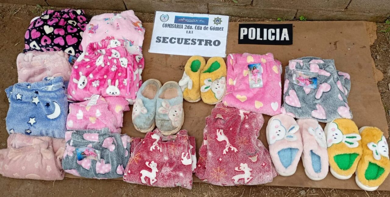 DOS MUJERES FUERON DETENIDAS TRAS UN ALLANAMIENTO POR UN ROBO EN CAÑADA DE GÓMEZ