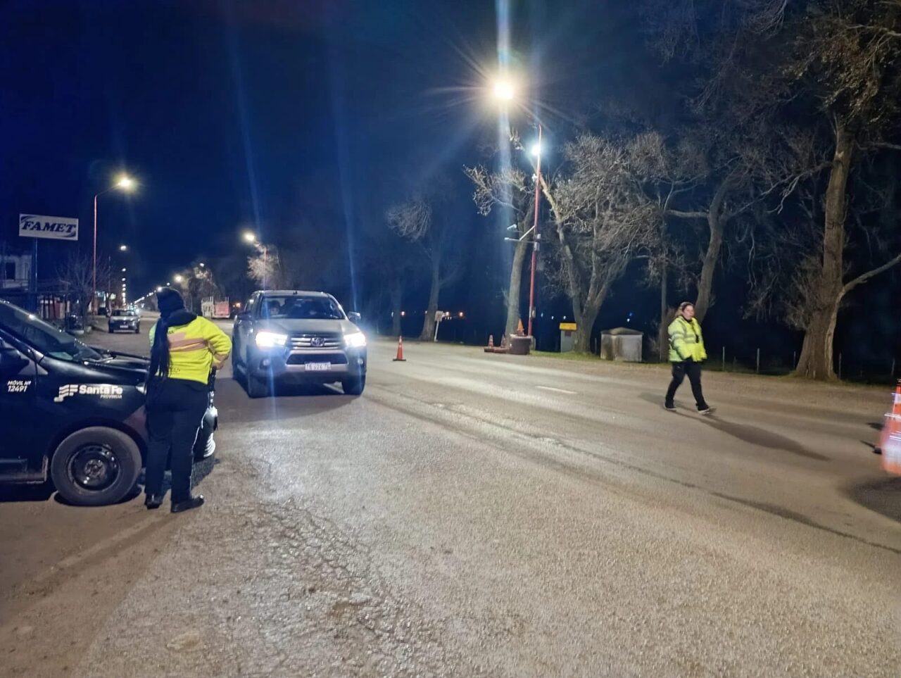 ARMSTRONG: EL ÁREA DE ORDEN PÚBLICO INTENSIFICÓ LOS RECORRIDOS PREVENTIVOS Y REALIZÓ UN OPERATIVO DE CONTROL VEHICULAR