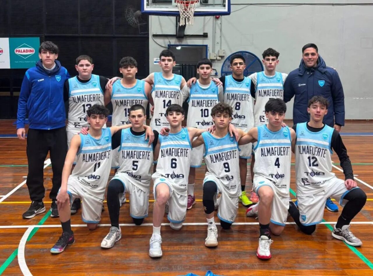 LA U15 DE ALMAFUERTE SIGUE EN EL FEDERAL Y CLASIFICÓ A LA SEDE DE CÓRDOBA